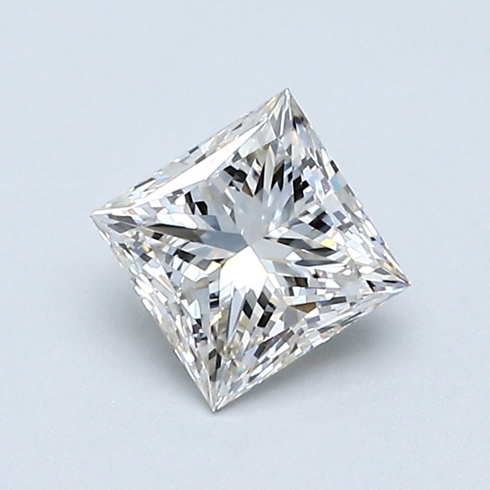 0.7 Carat Princess Cut Natural Diamond
