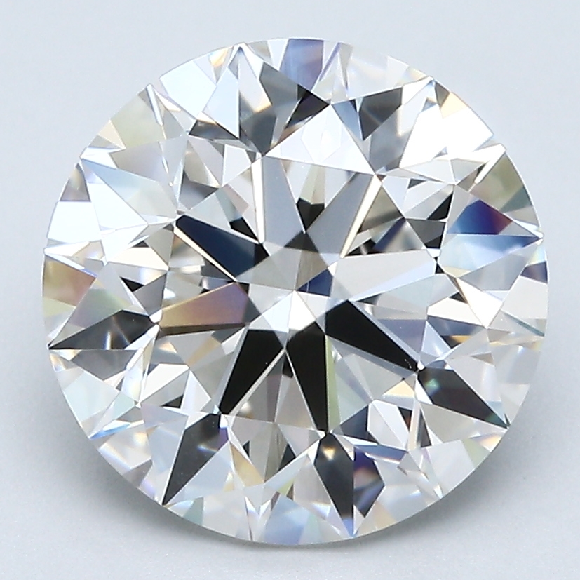 3.91 Carat Round Cut Natural Diamond