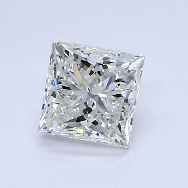 0.91 Carat Princess Cut Natural Diamond