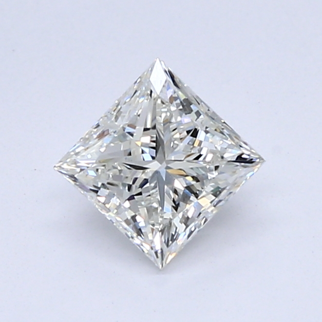 0.71 Carat Princess Cut Natural Diamond