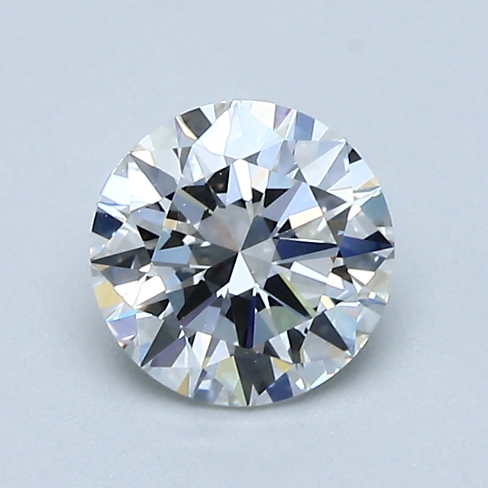 0.9 Carat Round Cut Natural Diamond