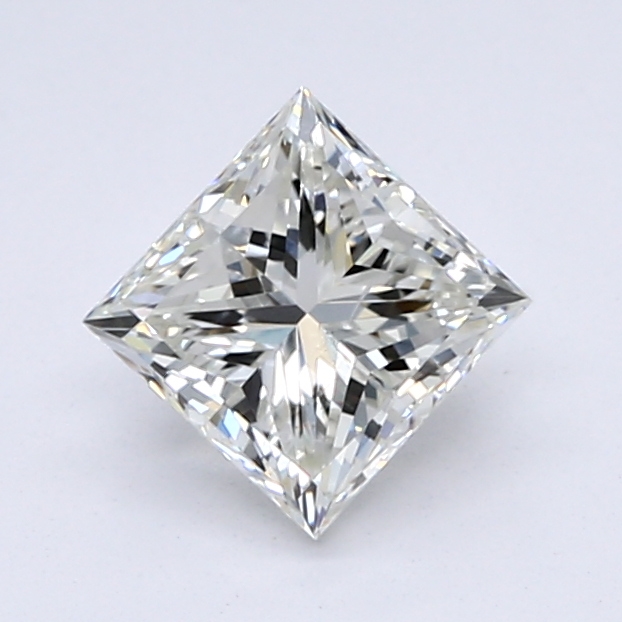 1 Carat Princess Cut Natural Diamond