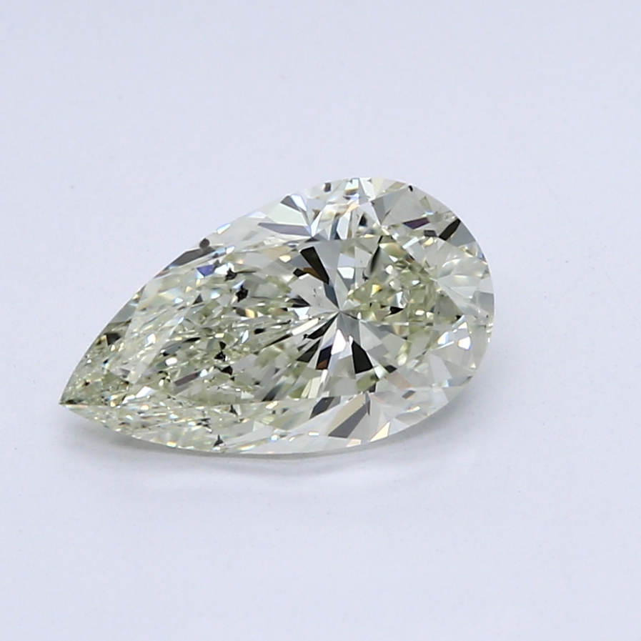 1.53 Carat Pear Cut Natural Diamond