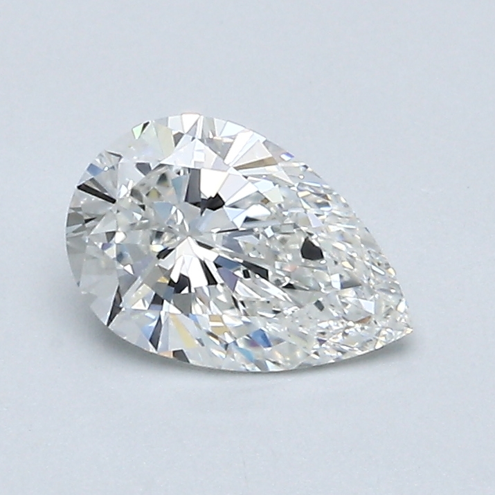 0.7 Carat Pear Cut Natural Diamond