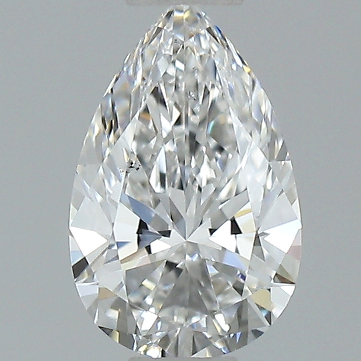 0.61 Carat Pear Cut Natural Diamond