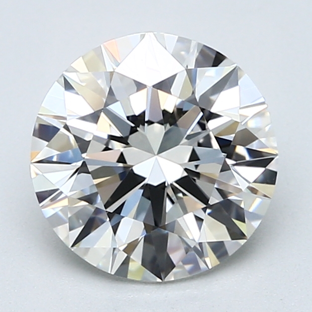 2.5 Carat Round Cut Natural Diamond