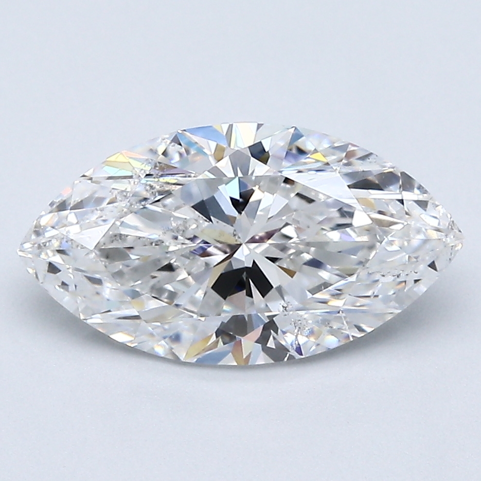 2.01 Carat Marquise Cut Natural Diamond