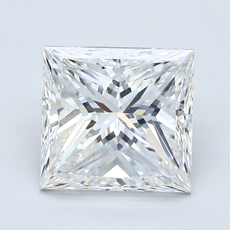 2.02 Carat Princess Cut Natural Diamond