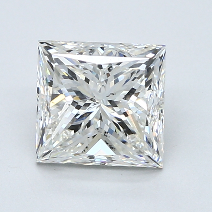 2.51 Carat Princess Cut Natural Diamond