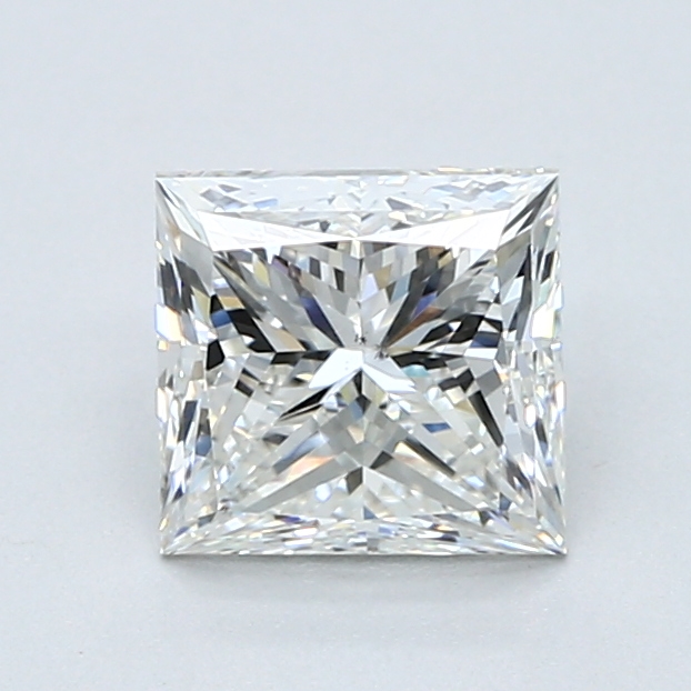 1.7 Carat Princess Cut Natural Diamond
