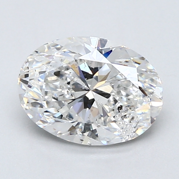 1.72 Carat Oval Cut Natural Diamond