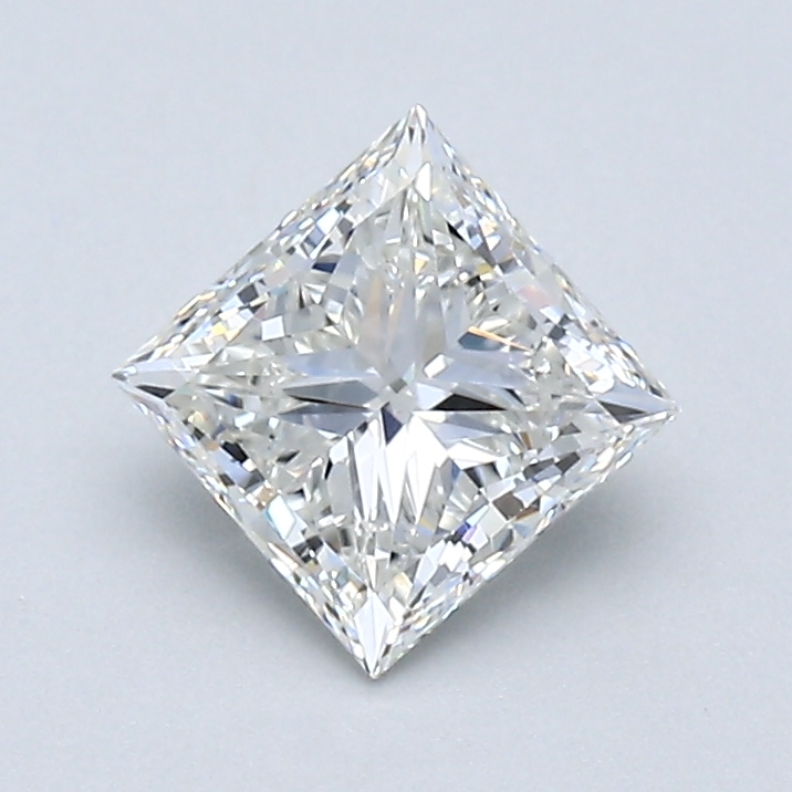 0.9 Carat Princess Cut Natural Diamond