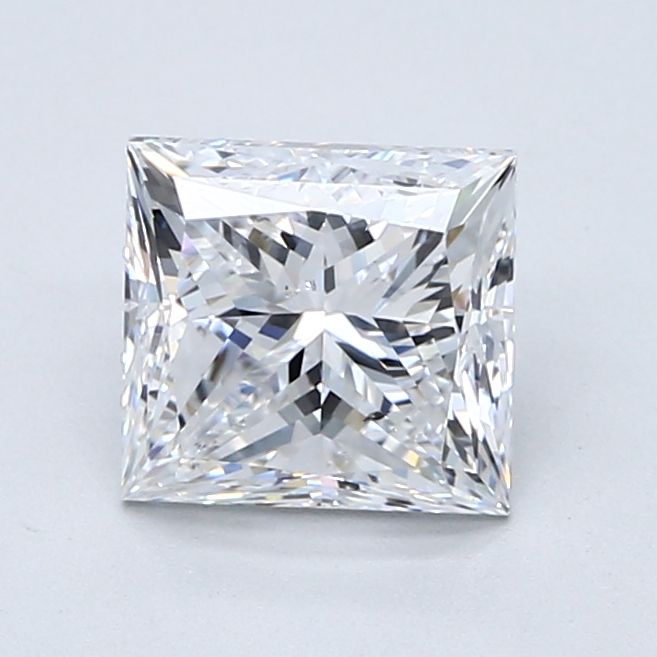 2.02 Carat Princess Cut Natural Diamond