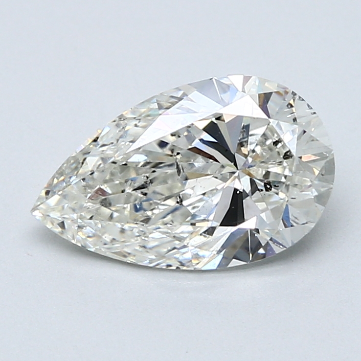 1.9 Carat Pear Cut Natural Diamond