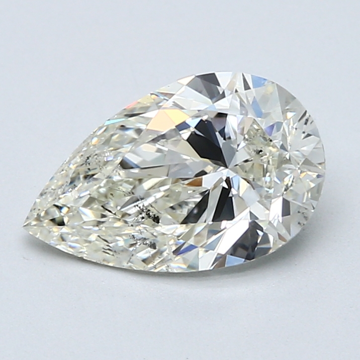 1.9 Carat Pear Cut Natural Diamond