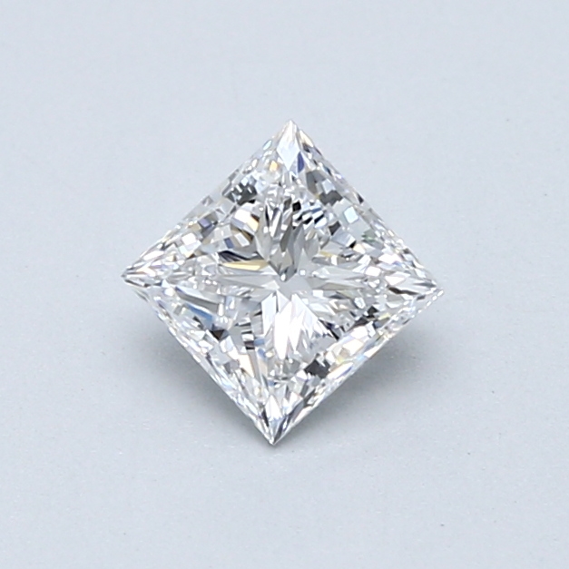 0.61 Carat Princess Cut Natural Diamond