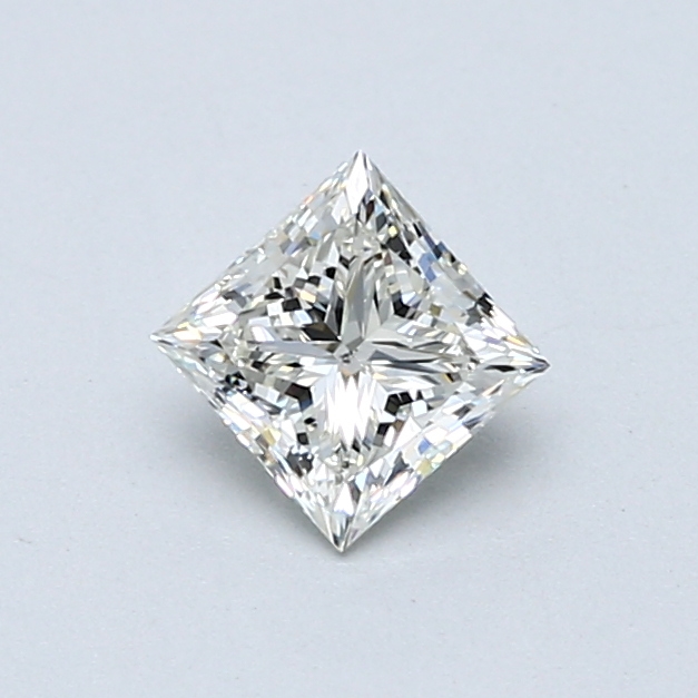 0.6 Carat Princess Cut Natural Diamond
