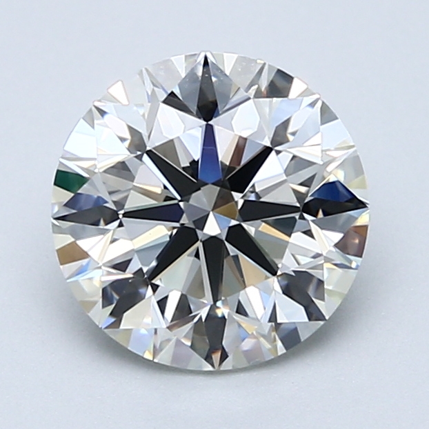 2.08 Carat Round Cut Natural Diamond