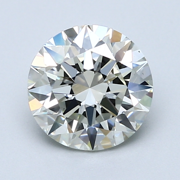 1.73 Carat Round Cut Natural Diamond