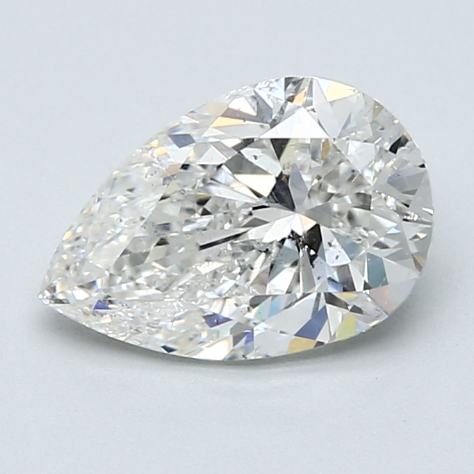 2.02 Carat Pear Cut Natural Diamond