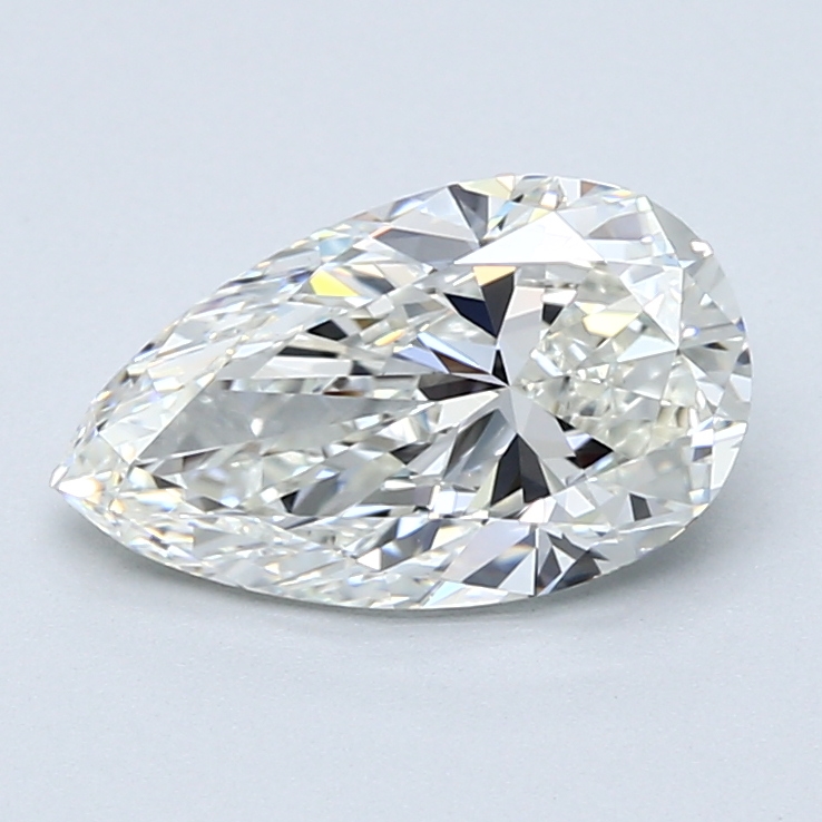 2 Carat Pear Cut Natural Diamond