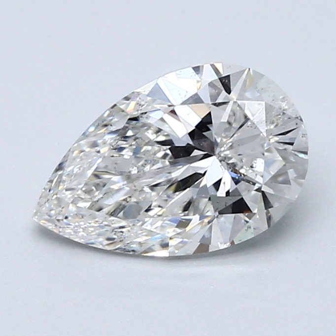 1.7 Carat Pear Cut Natural Diamond