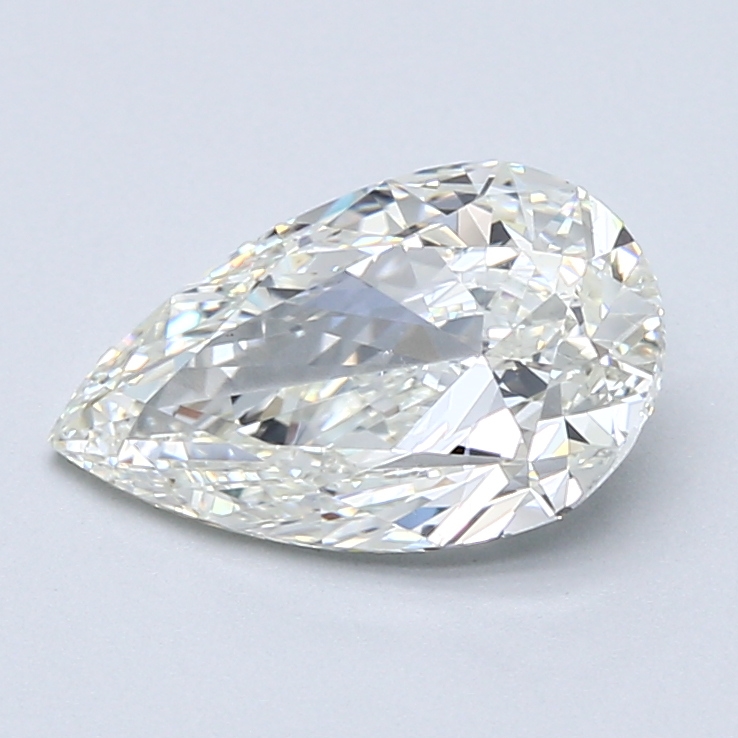 2 Carat Pear Cut Natural Diamond