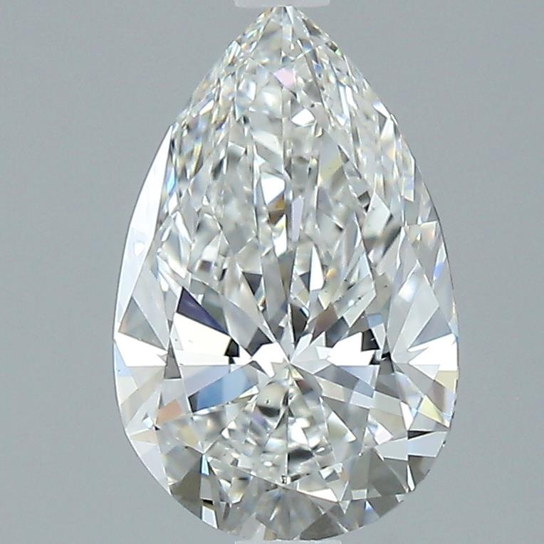 2 Carat Pear Cut Natural Diamond