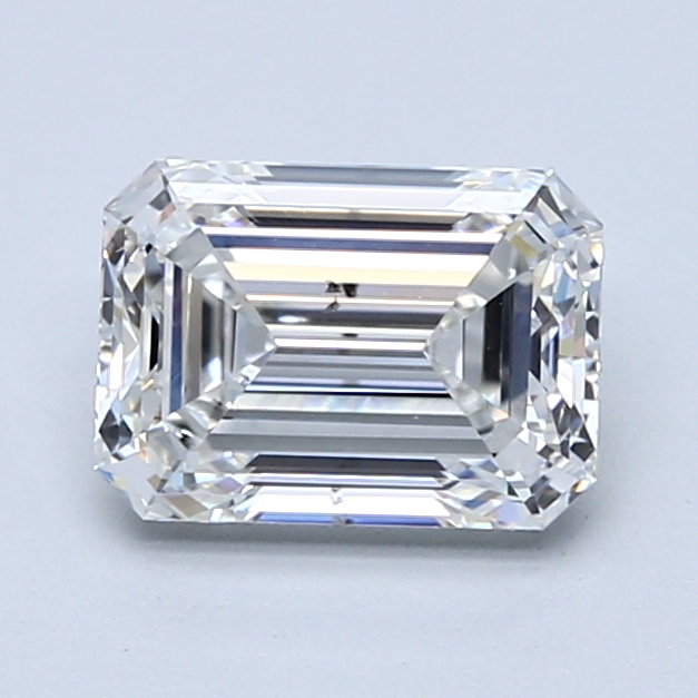 1.7 Carat Emerald Cut Natural Diamond