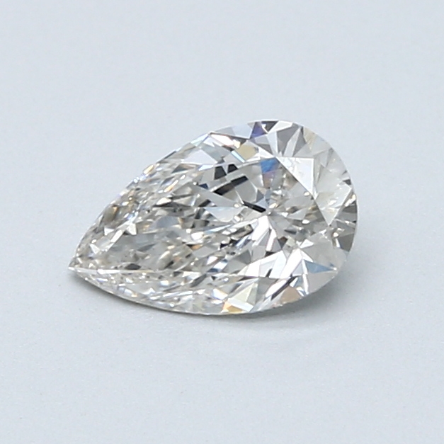 0.61 Carat Pear Cut Natural Diamond