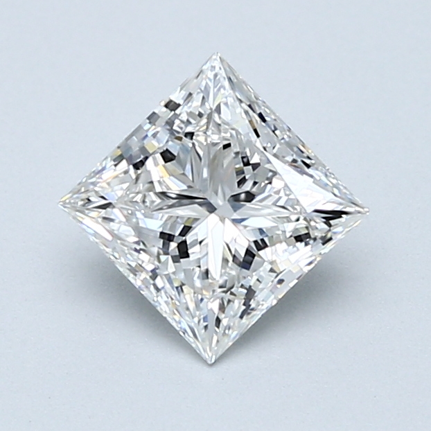 1.01 Carat Princess Cut Natural Diamond