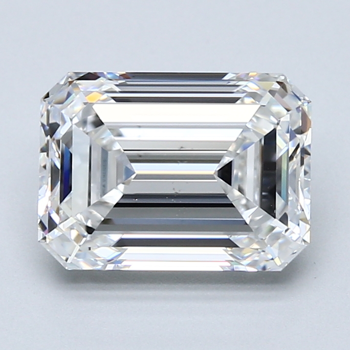 3.21 Carat Emerald Cut Natural Diamond