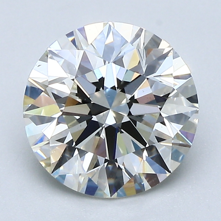 2.01 Carat Round Cut Natural Diamond