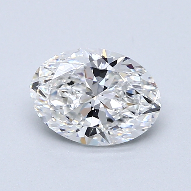 1 Carat Oval Cut Natural Diamond