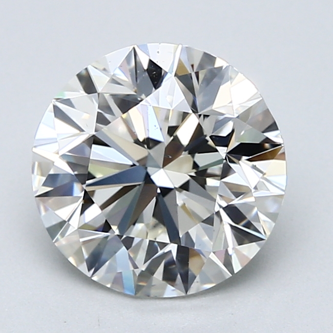 3.01 Carat Round Cut Natural Diamond