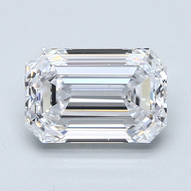 1.9 Carat Emerald Cut Natural Diamond