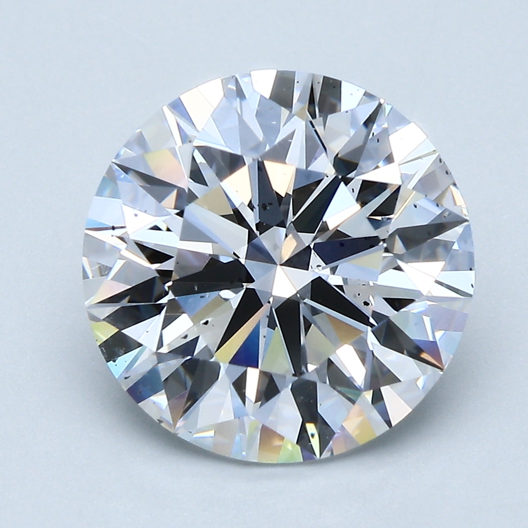 5.01 Carat Round Cut Natural Diamond