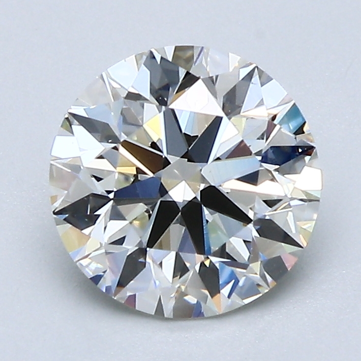 1.63 Carat Round Cut Natural Diamond