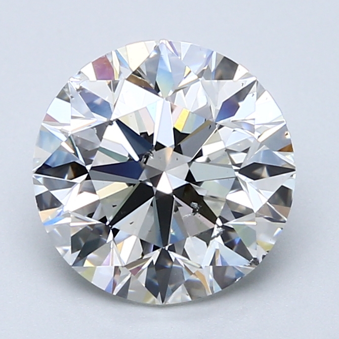 3 Carat Round Cut Natural Diamond