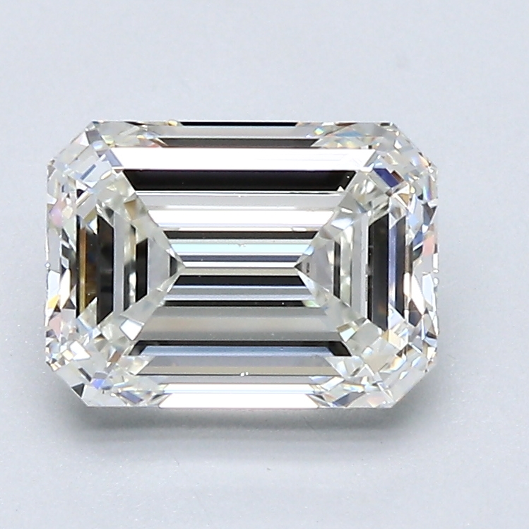 1.71 Carat Emerald Cut Natural Diamond