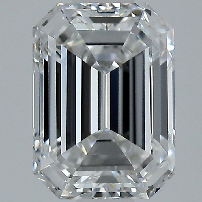 1 Carat Emerald Cut Natural Diamond