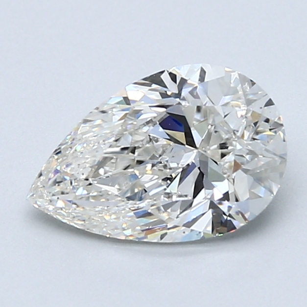 1.5 Carat Pear Cut Natural Diamond