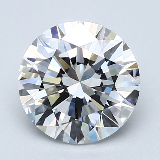 2.1 Carat Round Cut Natural Diamond