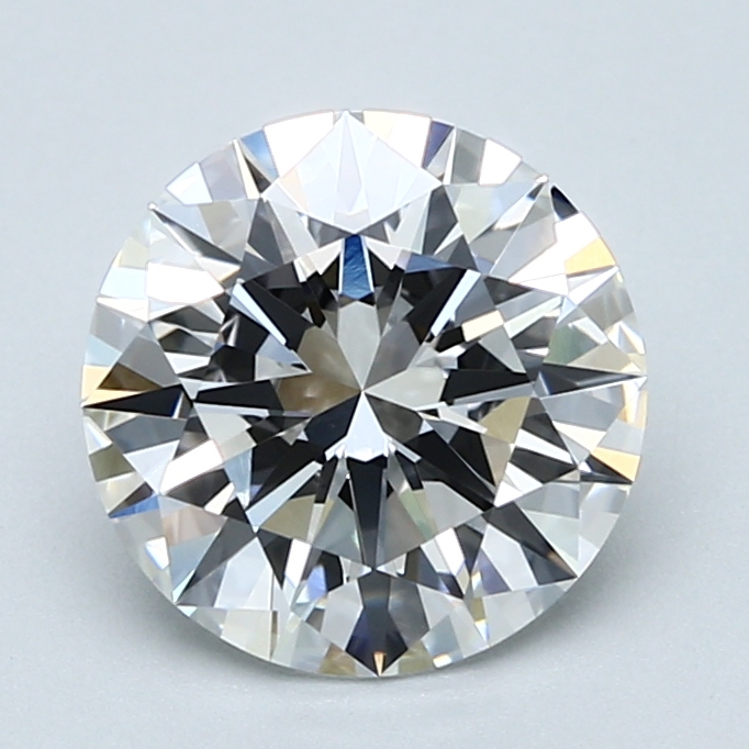 2.56 Carat Round Cut Natural Diamond