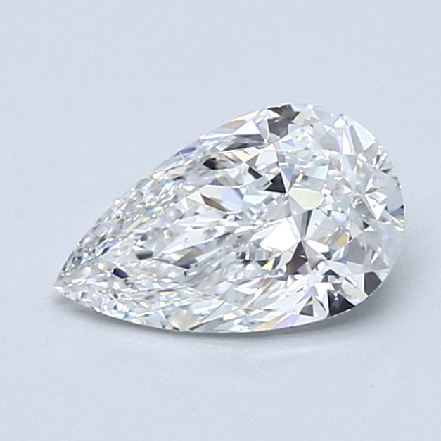 1 Carat Pear Cut Natural Diamond