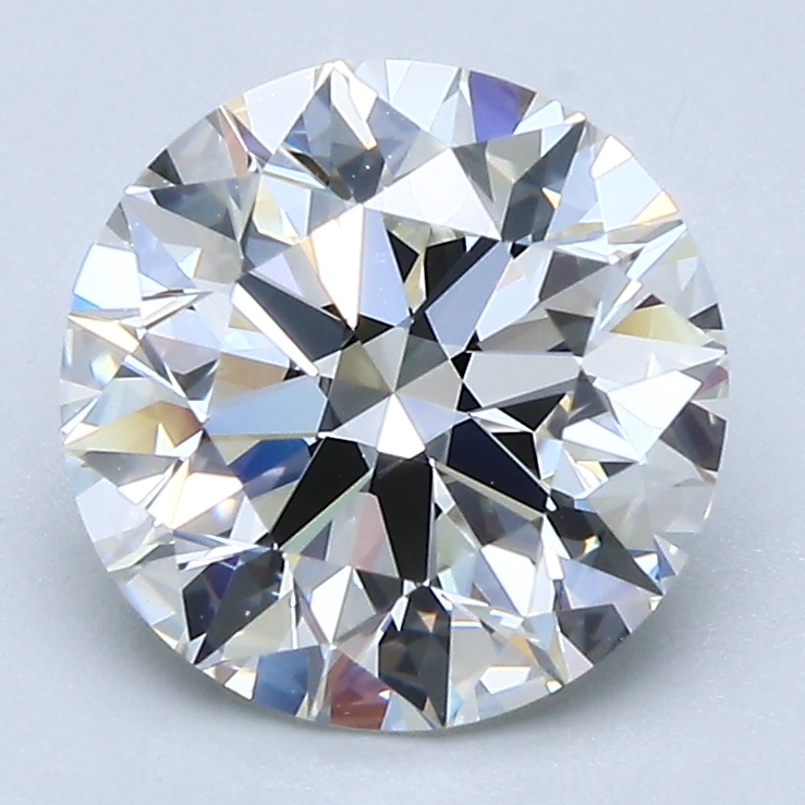 2.5 Carat Round Cut Natural Diamond