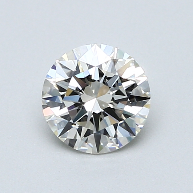 0.9 Carat Round Cut Natural Diamond