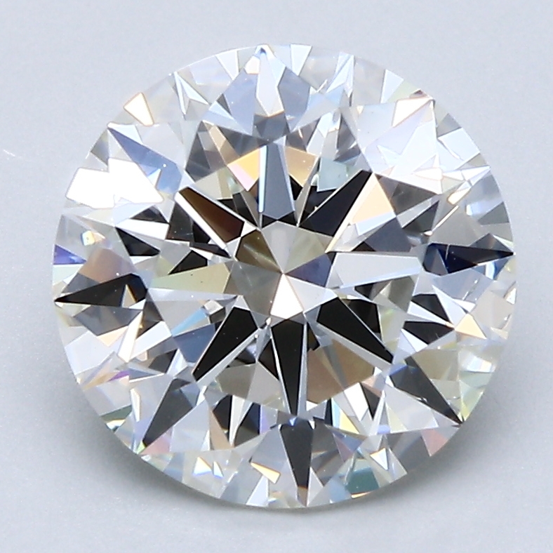 3.01 Carat Round Cut Natural Diamond