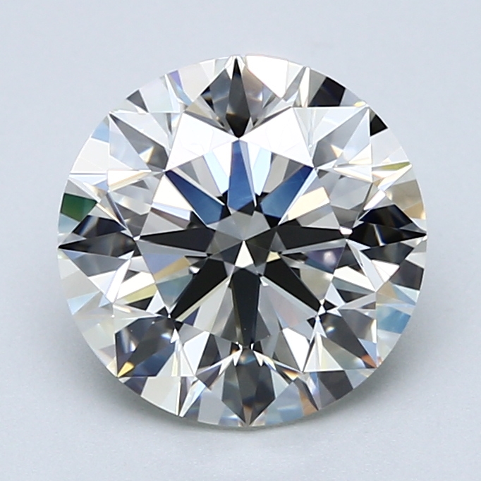 3.01 Carat Round Cut Natural Diamond