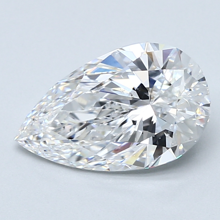 2.11 Carat Pear Cut Natural Diamond